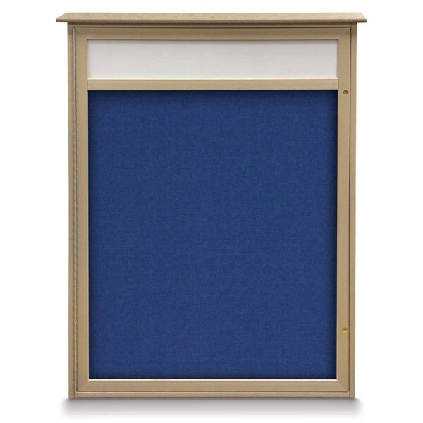 Double Door Enclosed Indoor Letterboard